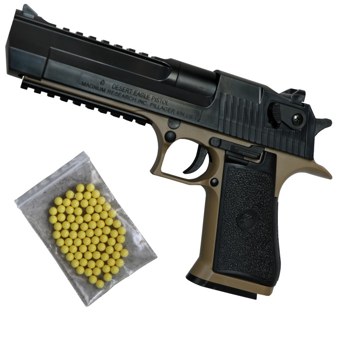 Desert Eagle.50AE Airsoft Pistole Federdruck < 0,5 Joule Bicolor
